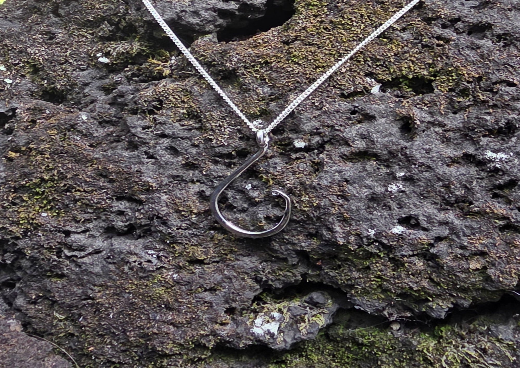 "Hooked on Communities" Sterling Silver Pendant